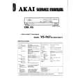Cover page of AKAI VS967EK/EOG/EOG-V Service Manual