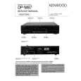 Cover page of KENWOOD DP-M87 Service Manual