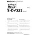Cover page of PIONEER S-DV323/XJC/EW Service Manual
