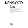 Cover page of KENWOOD NV-500 Owner's Manual