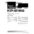 Cover page of PIONEER KP-818G Service Manual