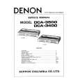 Cover page of DENON DCA-3400 Service Manual