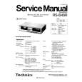 Cover page of TECHNICS RSB48R Service Manual