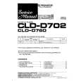 Cover page of PIONEER CLDD702 Service Manual