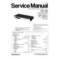 Cover page of TECHNICS STS3/K Service Manual
