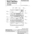 Cover page of KENWOOD RXD980 Service Manual