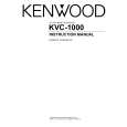 Cover page of KENWOOD KVC-1000 Owner's Manual