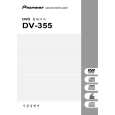 Cover page of PIONEER DV-355/BKXJ Owner's Manual