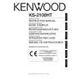 Cover page of KENWOOD KS-2100HT Owner's Manual