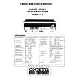 Cover page of ONKYO T9 Service Manual