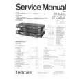 Cover page of TECHNICS STG45A/L Service Manual