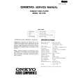 Cover page of ONKYO DX-3700 Service Manual