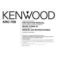 Cover page of KENWOOD KRC709 Owner's Manual