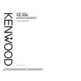 Cover page of KENWOOD KE-294 Owner's Manual