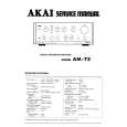 Cover page of AKAI AM-73 Service Manual