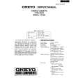 Cover page of ONKYO TA-R22 Service Manual