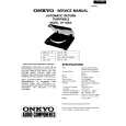 Cover page of ONKYO CP-1200A Service Manual