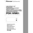 Cover page of PIONEER PDK-WM01 Owner's Manual