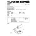 Cover page of TELEFUNKEN DIGITALE 50 Service Manual