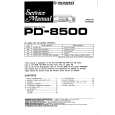 Cover page of PIONEER PD8500 Service Manual