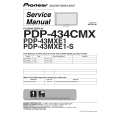 Cover page of PIONEER PDP43M.. Service Manual