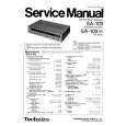 Cover page of TECHNICS SA103/K Service Manual