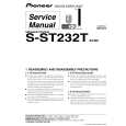 Cover page of PIONEER S-ST232T/XCN5 Service Manual