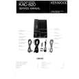 Cover page of KENWOOD KAC820 Service Manual