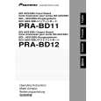 Cover page of PIONEER PRA-BD11/ZUC Owner's Manual