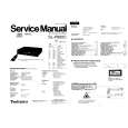 Cover page of TECHNICS SL-P600C Service Manual