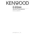 Cover page of KENWOOD G-EQ300 Owner's Manual