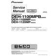 Cover page of PIONEER DEH-1180MP/XF/BR Service Manual