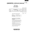 Cover page of ONKYO DV-S555 Service Manual