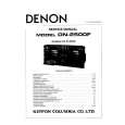Cover page of DENON DN2500F Service Manual