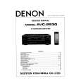 Cover page of DENON AVC-2530 Service Manual