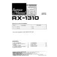 Cover page of PIONEER RX-1310 Service Manual