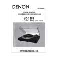 Cover page of DENON DP-1100 Owner's Manual