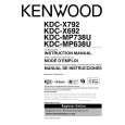 Cover page of KENWOOD KDC-X692 Owner's Manual
