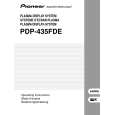 Cover page of PIONEER PDP-435FDE Owner's Manual