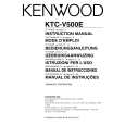 Cover page of KENWOOD KTC-V500E Owner's Manual