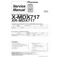 Cover page of PIONEER XR-MDX717/LBXCN Service Manual
