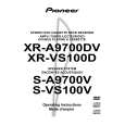 Cover page of PIONEER XR-A9700DV Owner's Manual