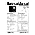 Cover page of TECHNICS SB-F90 Service Manual