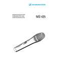 Cover page of SENNHEISER MD 425 Owner's Manual