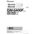 Cover page of PIONEER GM-6400F/XJ/ES Service Manual