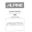 Cover page of ALPINE 3540 Owner's Manual