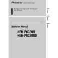Cover page of PIONEER KEH-P6020RB/X1B/EW Owner's Manual