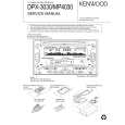 Cover page of KENWOOD DPX3030 Service Manual