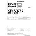 Cover page of PIONEER XRVS55 Service Manual