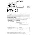 Cover page of PIONEER HTVC1 I Service Manual